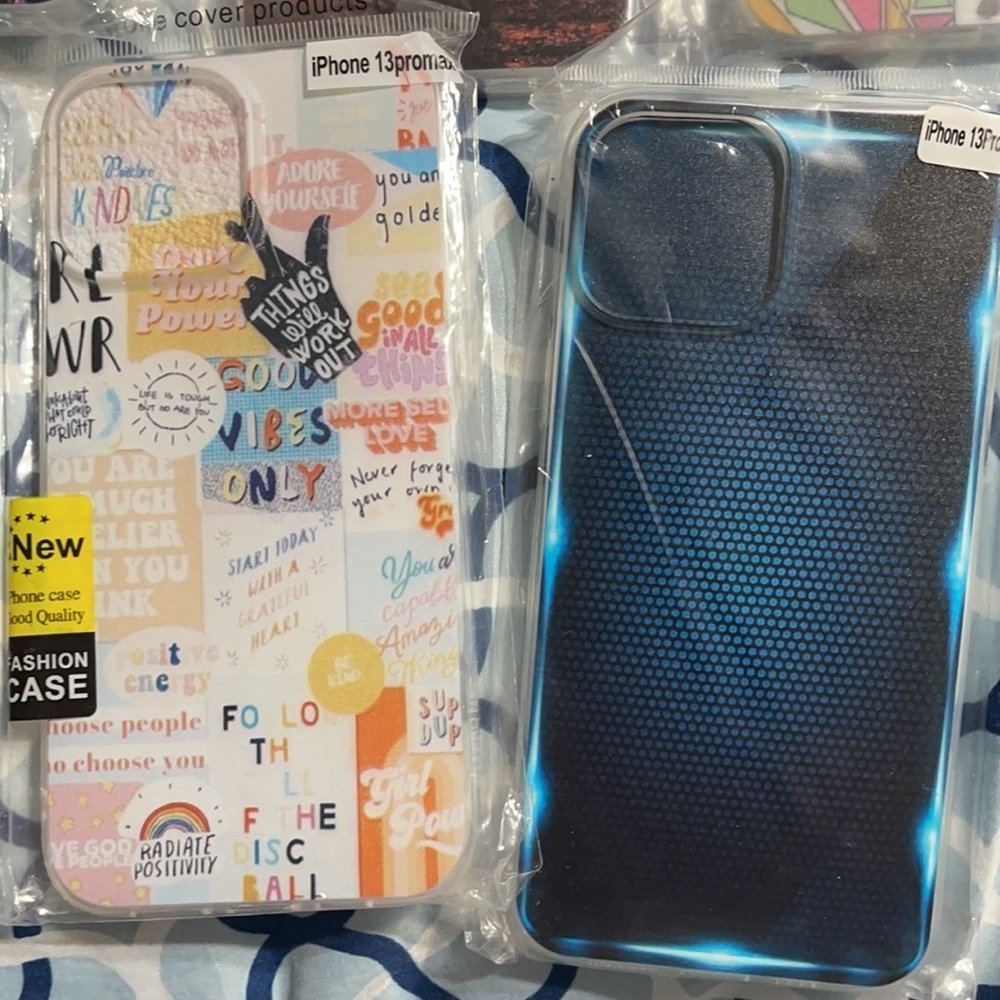 New set/5 silicone phone cases - 13 pro max - Picture 5 of 5